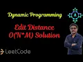 Edit Distance Dynamic Programming LeetCode Algorithm Explanation by alGOds