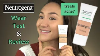 Neutrogena CLEAR COVERAGE CC CREAM // Full Day Wear Test & Review