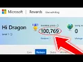 NEW How to get Microsoft Rewards Points Fast in 2026 Get 100K FREE Microsoft Rewards Points