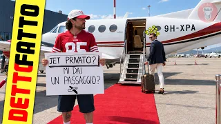 Scroccate un Volo Su un Jet Privato a un Milionario - [Detto Fatto Ep.117] - theShow