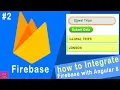 Firebase in Angular Applications Integrate Firebase into Angular 8 Getting started with Firebase