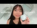 trying the best summer cushion laneige cushion matte first impressions review