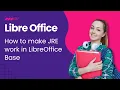 How to make JRE work in LibreOffice Base