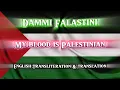 Dammi Falastini - Mohammed Assaf (Lyric Video with English Transliteration \u0026 Translation)
