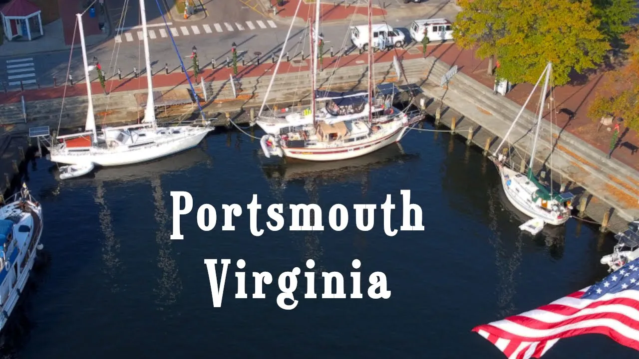 Sailing from the Chesapeake Bay to Portsmouth [E301]