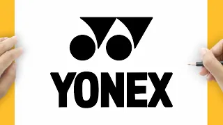 HOW TO DRAW YONEX LOGO EASY DRAWING STEP BY STEP
