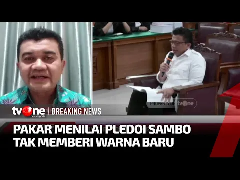 Isi Nota Pembelaan Pribadi Ferdy Sambo Dianggap 'Mubazir'