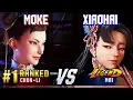 Download Lagu SF6 ▰ MOKE (#1 Ranked Chun-Li) vs XIAOHAI (Mai) ▰ High Level Gameplay