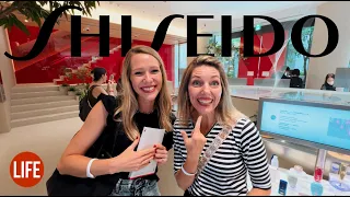 Mama chan tries Japanese cosmetics at flagship Shiseido Ginza store Life in Japan EP 269