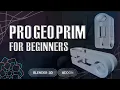 ProGeoPrim for beginners