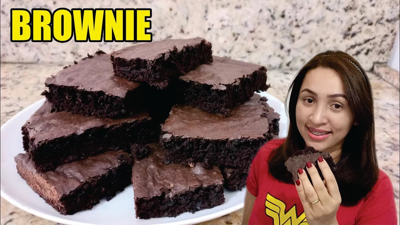 RECEITA DE BROWNIE - COMO FAZER