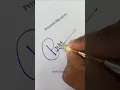 Download Lagu Priyanka Signature | P sign | P Signature Style | P letter Sign | P | Satish Calligraphy #signature