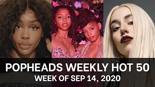 Popheads Weekly Hot 50 Chart Week of September 14 2020