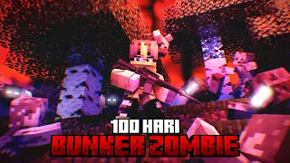 100 Hari Minecraft Bunker Zombie