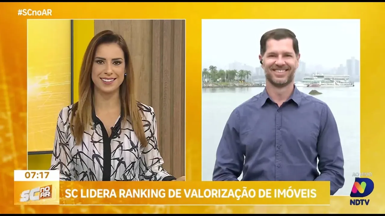 Cidade catarinense lidera o ranking nacional de valorização de imóveis
