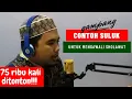CONTOH SULUK MUDAH UNTUK MEMULAI SHOLAWAT
