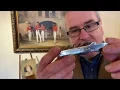 Antique Silver Pocket Knife Army Navy Club