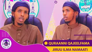 Ustaaz Nasir Adam Qur Aanni Qajeelfama Jiruu Ilma Namaati 