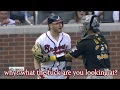 Josh Donaldson Joe Musgrove look at each other a breakdown