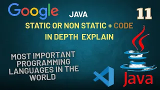 Static vs Non-Static Methods Java Core Concept Explained code practice interview coding java