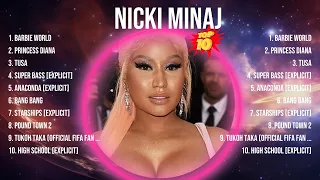Nicki Minaj 2024 MIX Top 10 Best Songs Greatest Hits Full Album 