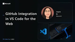 GitHub Integration in VS Code for the Web