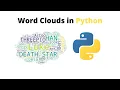 Word clouds in Python How to create Word clouds in Python