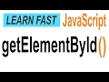 JavaScript document getElementById JavaScrtipt Tutorial for Beginners