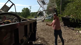 After two decades of court battles junk is being removed from yard in town of Greene