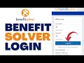 Benefit Solver Login www benefitsolver com log in
