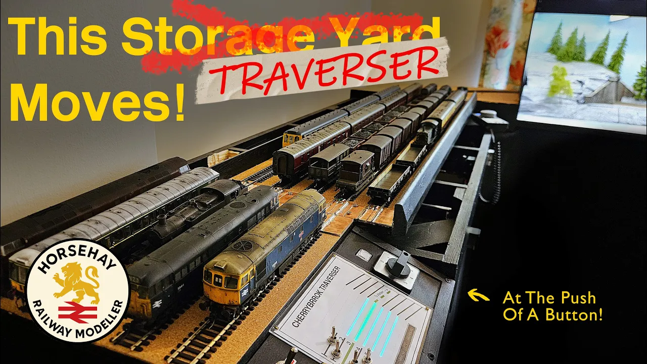 #21 - Building a Motorised Model Railway Traverser