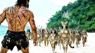 سفينتي غرقت ووصلت جزيرة غريبة كلها ستات علي شكل قطط واتوسلولي عشان أنقذهم من الانقراض 