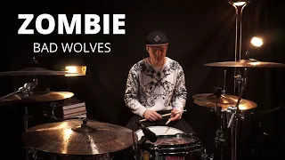 zombie bad wolves drum cover