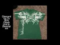 Y2K Streetwear Vintage Green T-Shirt Oversized Graphic Print MMA Goth Hip Hop Style Letter Design Un
