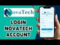 How To Login NovaTech Account 2024 NovaTech Account Online Sign In Tutorial