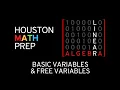 Basic Variables Free Variables Linear Algebra