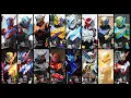 Lagu Kamen Rider Build Riders Henshin and Finisher Part 1(Build RabbitTank - SameBike)
