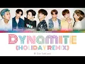 Download Lagu BTS - Dynamite (Holiday Remix) [English Color Coded Lyrics]