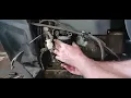 how to change a starter out on a Craftsman riding lawn mower 26 horse Kohler courage