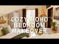 Cozy Boho Room Transformation Pinterest Inspired Bedroom Makeover