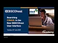 Searching CINAHL in the New EBSCOhost User Interface