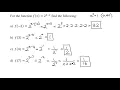 Evaluate an Exponential Function at Four x-values