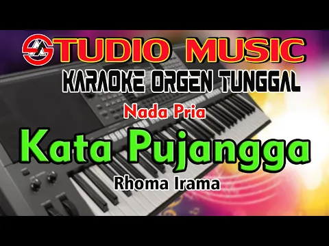 Download MP3 Kata Pujangga - Rhoma Irama || Karaoke Dangdut Orgen Tunggal Nada Pria