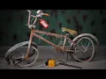 Restoration Abandoned BMX ($500) - Complete Process