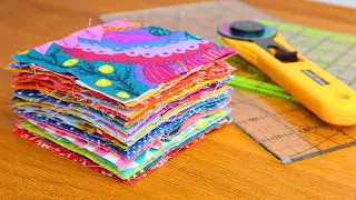 I Made the Scrappiest Quilt Ever! (Super fast & beautiful)