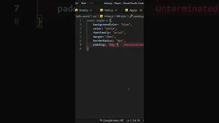 Inline Style in React Js - React Tutorial