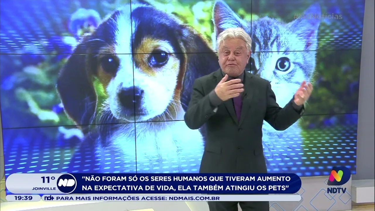 Paulo Alceu fala da pesquisa que mostra a alta na expectativa de vida dos animais