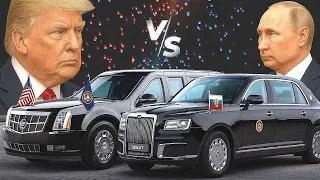 Сравниваем лимузины Путина и Трампа. У кого круче?
