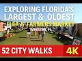 Exploring Florida s Oldest Largest Flea Farmers Market Webster FL Shopping Deals 4K R
