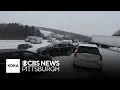 Live look at the multi-vehicle pile-up on Interstate 79